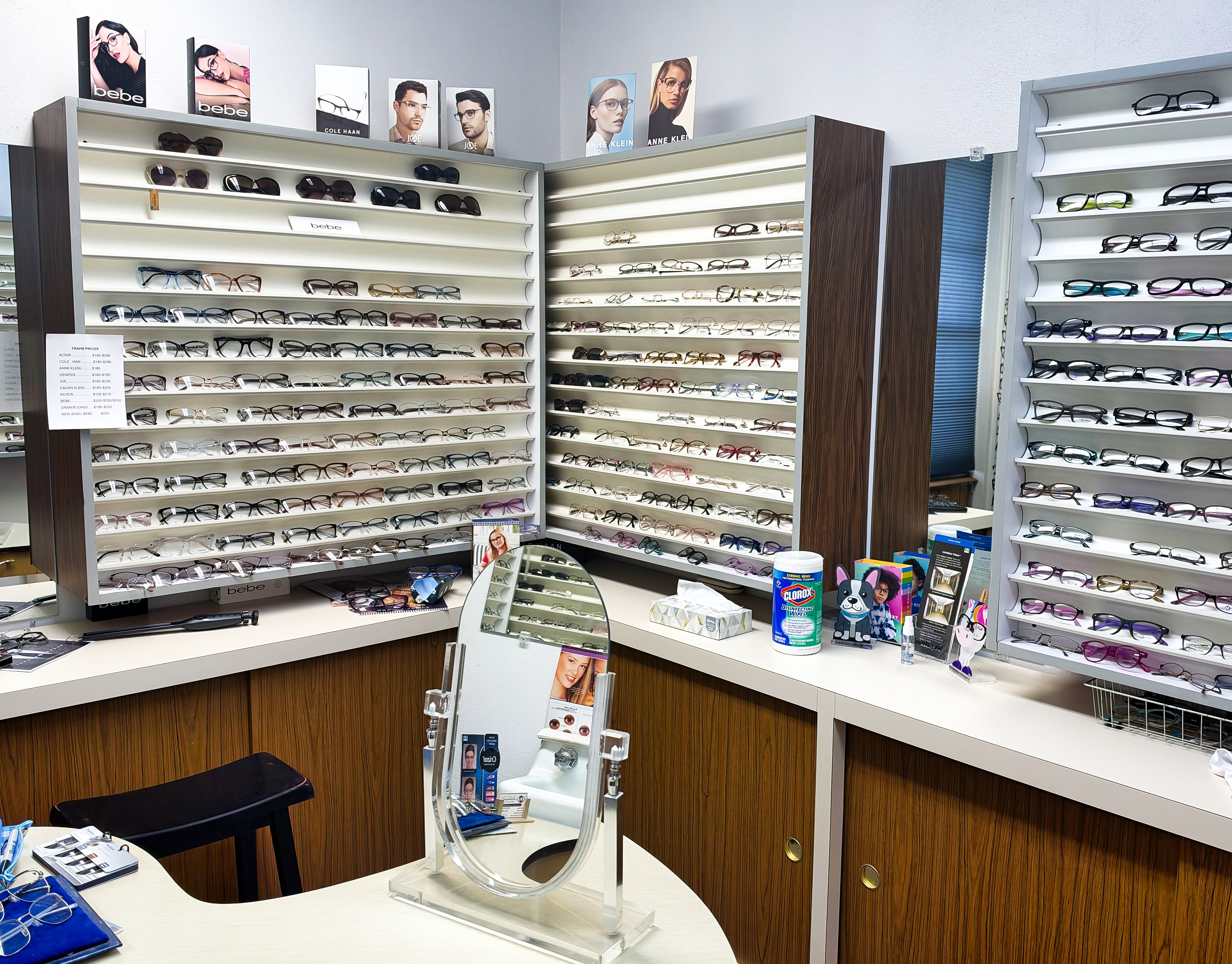 Dr. Click’s optical frame dispensary